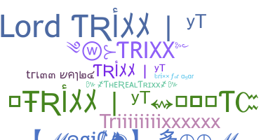 နာမ်မြောက်မည့်အမည် - Trixx