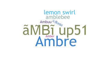 နာမ်မြောက်မည့်အမည် - Ambi