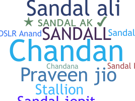 နာမ်မြောက်မည့်အမည် - Sandal