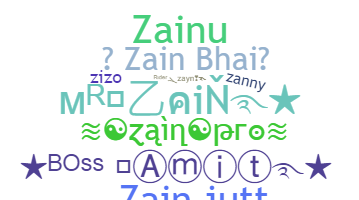 နာမ်မြောက်မည့်အမည် - Zain