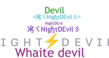 နာမ်မြောက်မည့်အမည် - Nightdevil