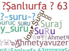 နာမ်မြောက်မည့်အမည် - Suru