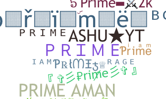 နာမ်မြောက်မည့်အမည် - Prime