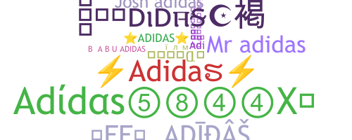 နာမ်မြောက်မည့်အမည် - Adidas