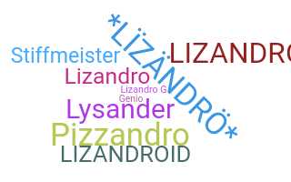 နာမ်မြောက်မည့်အမည် - lizandro