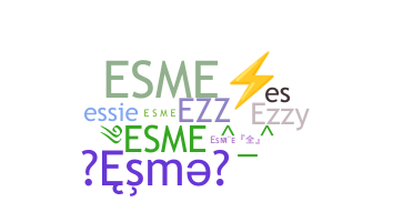 နာမ်မြောက်မည့်အမည် - Esme