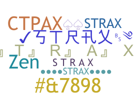နာမ်မြောက်မည့်အမည် - Strax