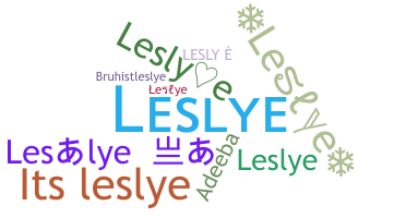 နာမ်မြောက်မည့်အမည် - Leslye