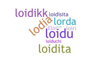 နာမ်မြောက်မည့်အမည် - Loida
