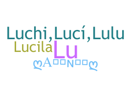 နာမ်မြောက်မည့်အမည် - Lucila