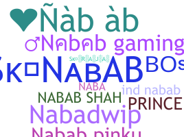 နာမ်မြောက်မည့်အမည် - Nabab