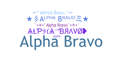 နာမ်မြောက်မည့်အမည် - AlphaBravo