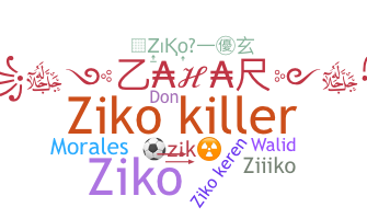 နာမ်မြောက်မည့်အမည် - ziko