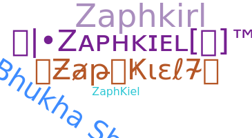 နာမ်မြောက်မည့်အမည် - Zaphkiel