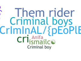 နာမ်မြောက်မည့်အမည် - Criminalboys
