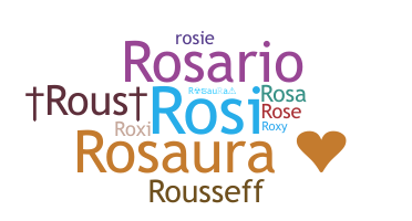 နာမ်မြောက်မည့်အမည် - Rosaura