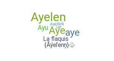 နာမ်မြောက်မည့်အမည် - ayelen
