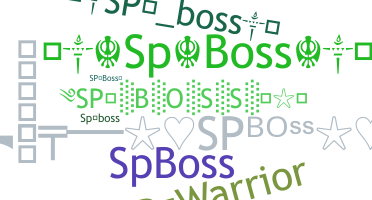 နာမ်မြောက်မည့်အမည် - SPboss