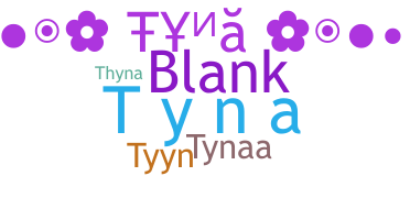 နာမ်မြောက်မည့်အမည် - Tyna