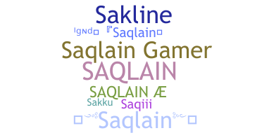နာမ်မြောက်မည့်အမည် - Saqlain