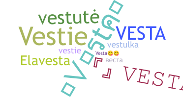 နာမ်မြောက်မည့်အမည် - Vesta