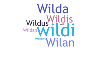 နာမ်မြောက်မည့်အမည် - Wilda