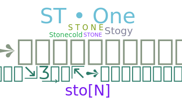 နာမ်မြောက်မည့်အမည် - Stone