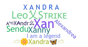 နာမ်မြောက်မည့်အမည် - Xandra