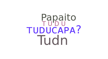 နာမ်မြောက်မည့်အမည် - Tuducapa