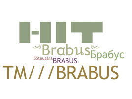 နာမ်မြောက်မည့်အမည် - Brabus