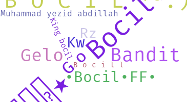 နာမ်မြောက်မည့်အမည် - Bocill