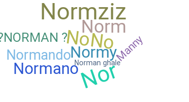 နာမ်မြောက်မည့်အမည် - Norman