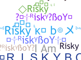 နာမ်မြောက်မည့်အမည် - riskyboy