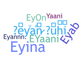 နာမ်မြောက်မည့်အမည် - Eyan