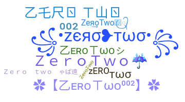 နာမ်မြောက်မည့်အမည် - ZeroTwo