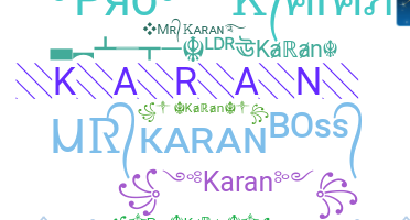 နာမ်မြောက်မည့်အမည် - Karan