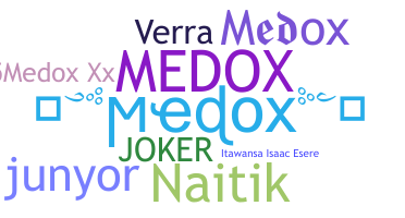 နာမ်မြောက်မည့်အမည် - Medox