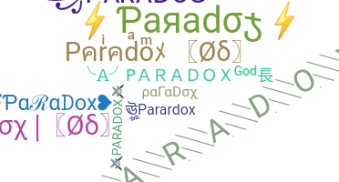 နာမ်မြောက်မည့်အမည် - Paradox