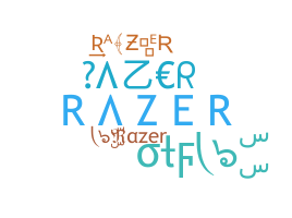 နာမ်မြောက်မည့်အမည် - Razer