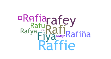 နာမ်မြောက်မည့်အမည် - Rafia
