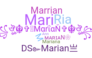 နာမ်မြောက်မည့်အမည် - Marian