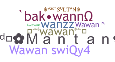 နာမ်မြောက်မည့်အမည် - Wawan