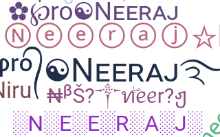 နာမ်မြောက်မည့်အမည် - Neeraj