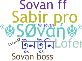 နာမ်မြောက်မည့်အမည် - Sovan