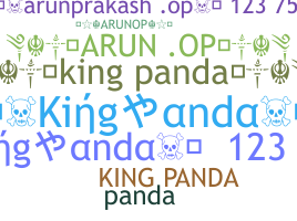 နာမ်မြောက်မည့်အမည် - KingPanda
