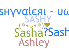 နာမ်မြောက်မည့်အမည် - Sashy