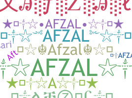 နာမ်မြောက်မည့်အမည် - Afzal