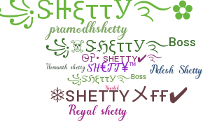နာမ်မြောက်မည့်အမည် - Shetty