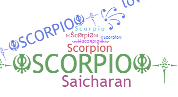 နာမ်မြောက်မည့်အမည် - Scorpio