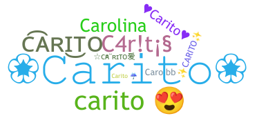 နာမ်မြောက်မည့်အမည် - Carito